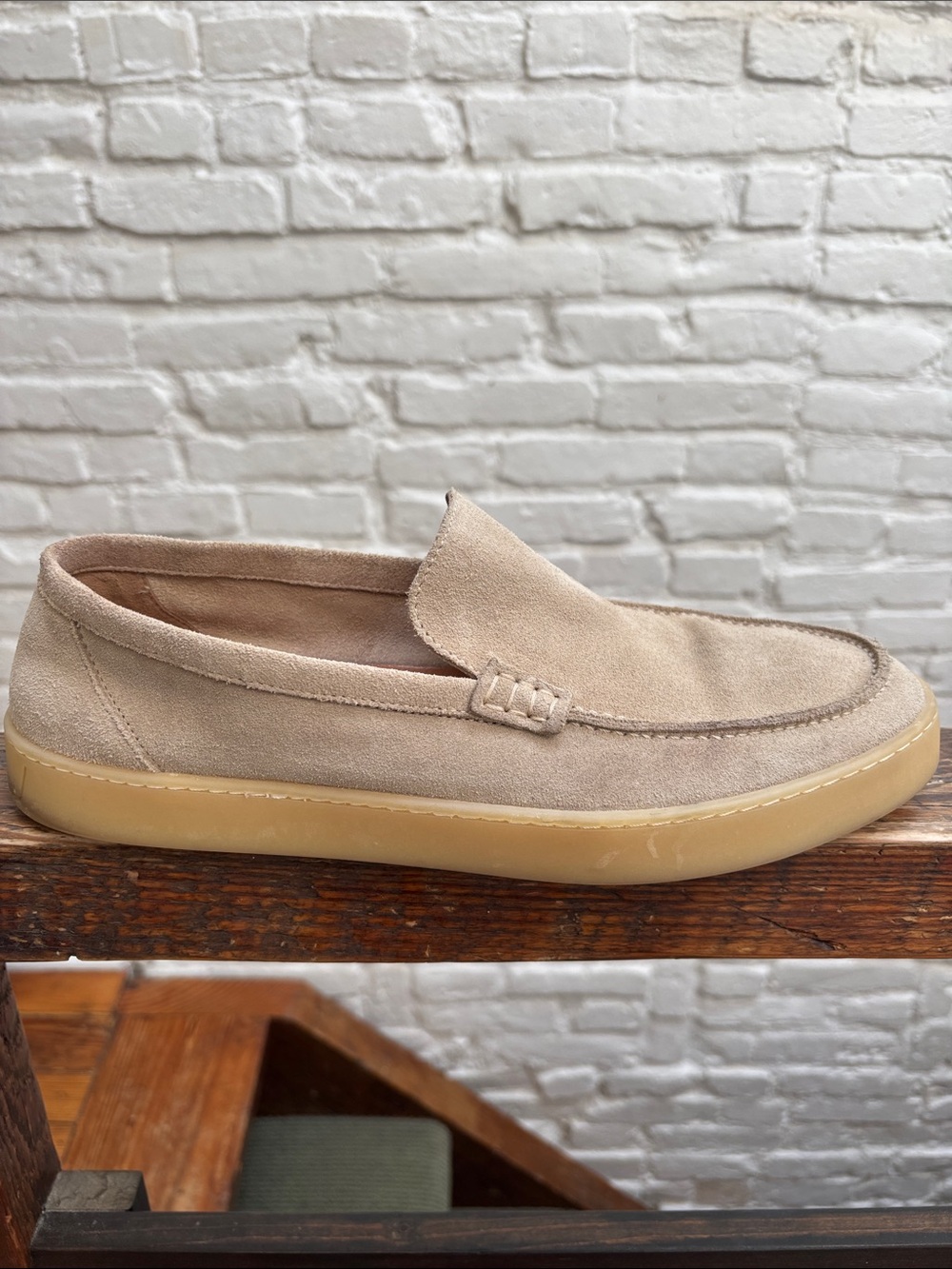 EUC Steve Madden slip on suede Venetian loafers size 10.5